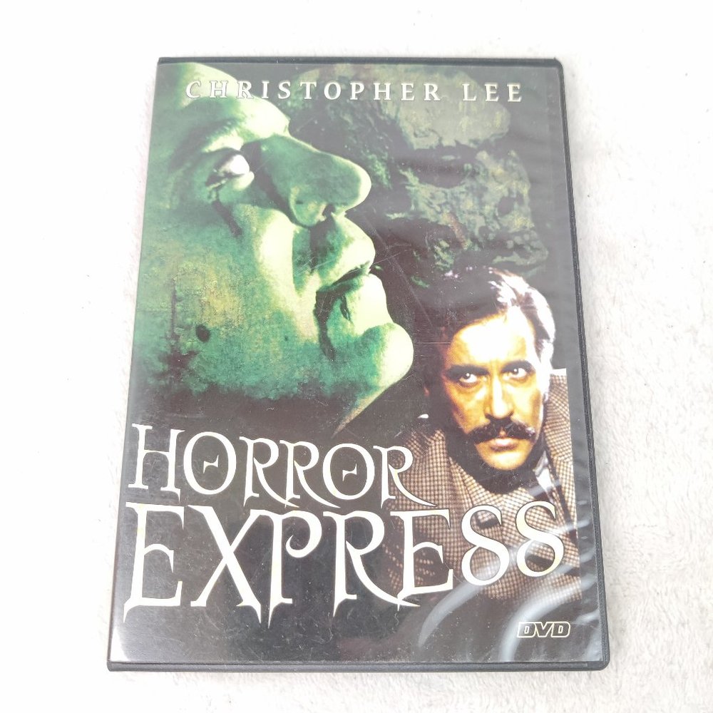 christopher lee horror express dvd [slim dvd]